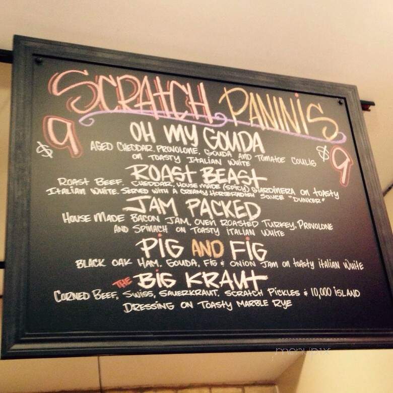 Scratch Deli & Cafe - Forest Park, IL menu_pic