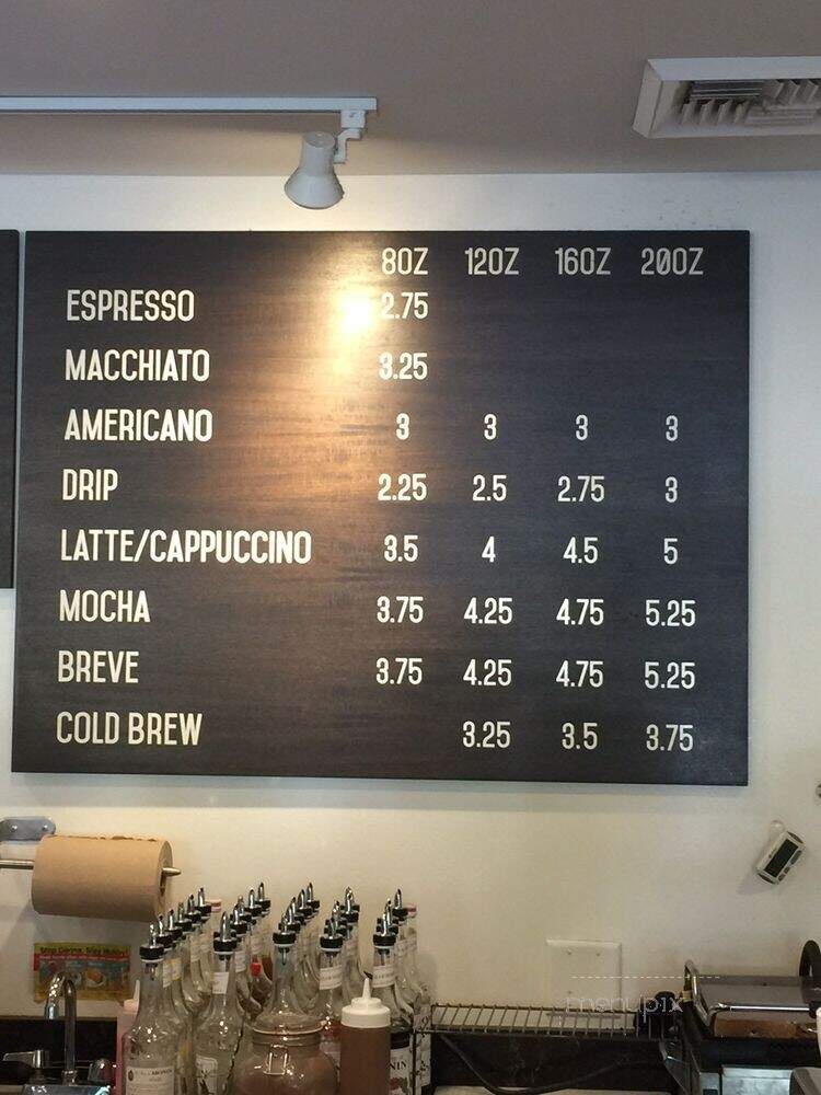 Seattle Sunshine Coffee - Seattle, WA menu_pic