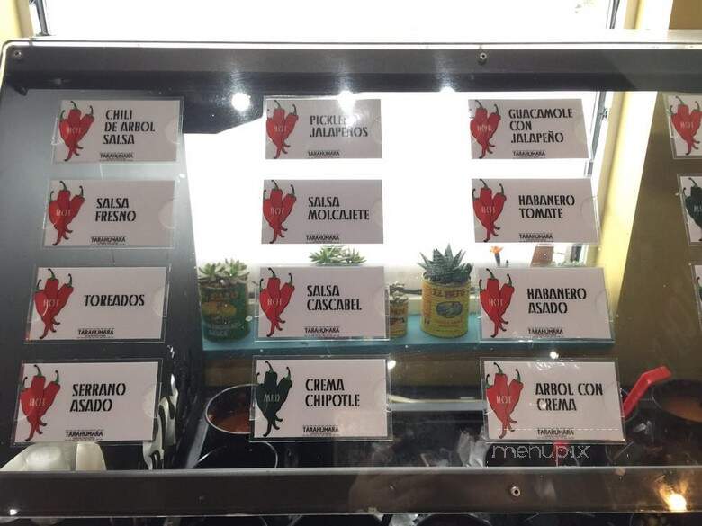 Tarahumara - Park City, UT menu_pic