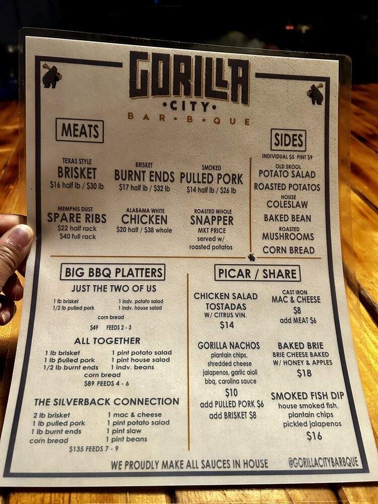 The Anderson - Miami, FL menu_pic