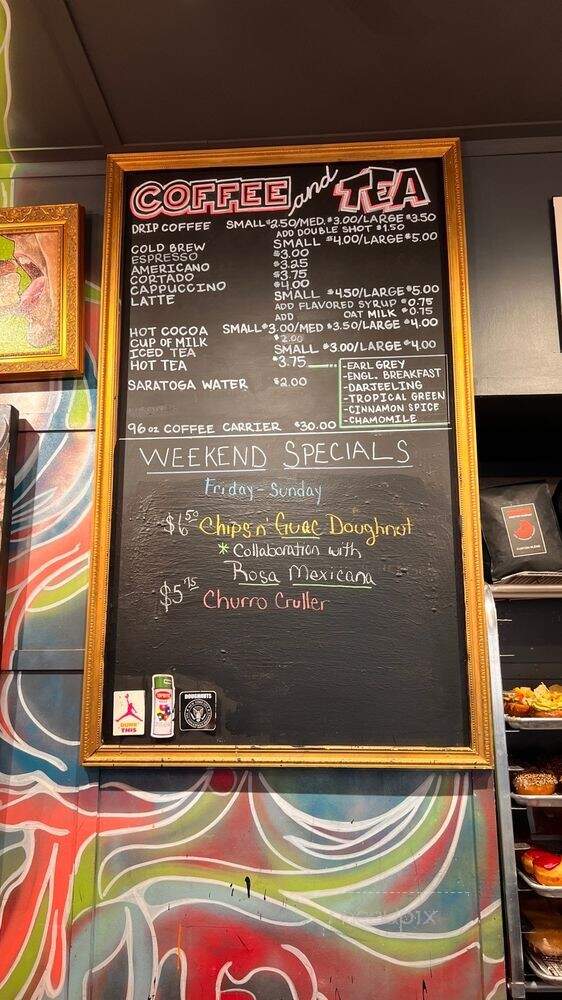 The Doughnut Project - New York, NY menu_pic