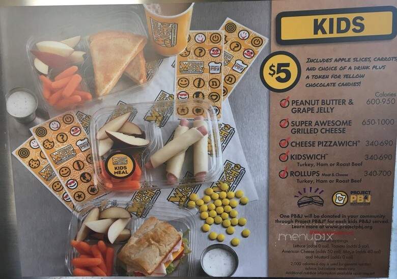 Which Wich - Tallahassee, FL menu_pic