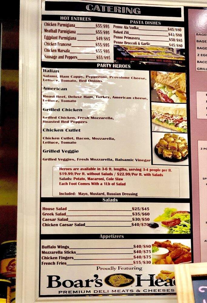 Zara's Deli Bagel - Selden, NY menu_pic