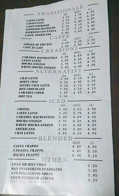 Aroma di Roma Centro - Long Beach, CA menu_pic