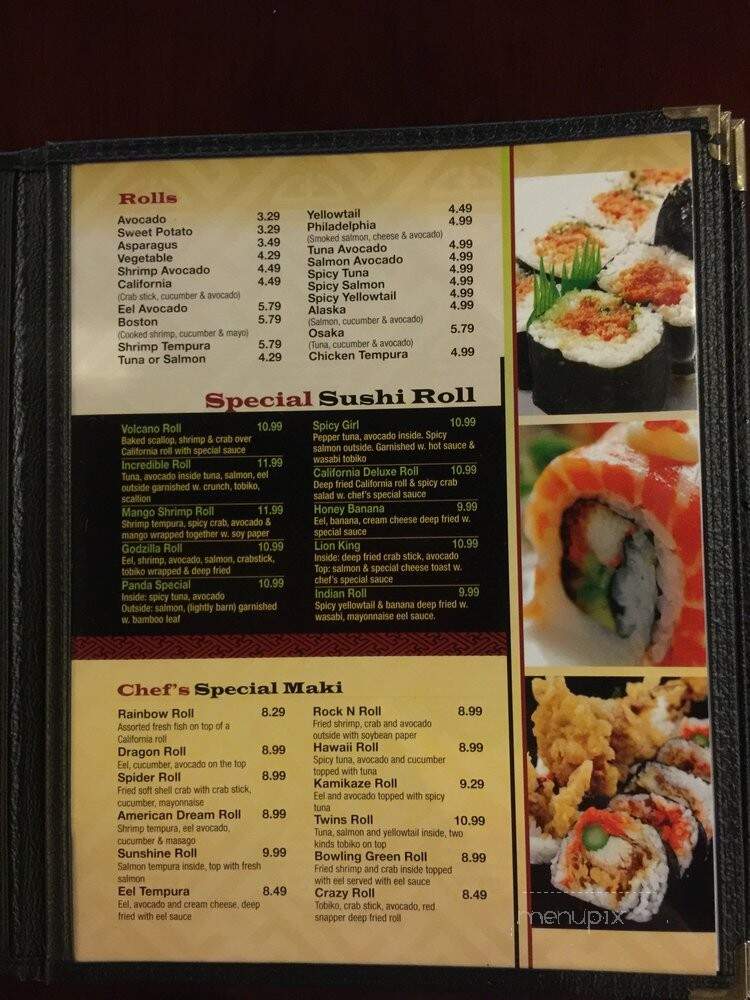 Beijing Tokyo - Bowling Green, KY menu_pic