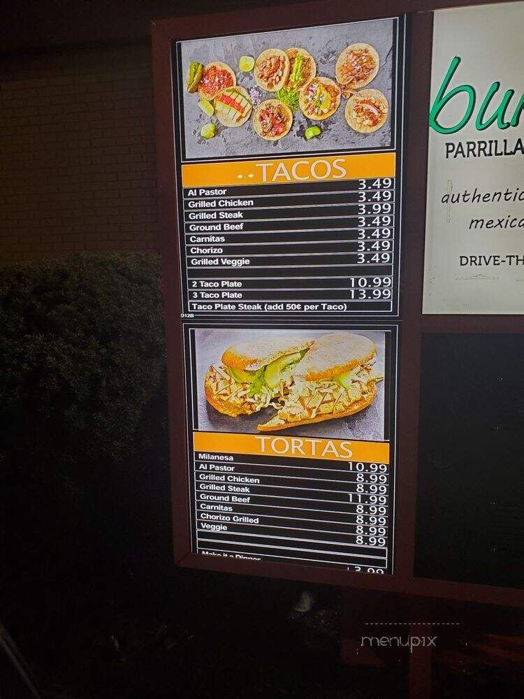 Burrito Parrilla Mexicana - Carol Stream, IL