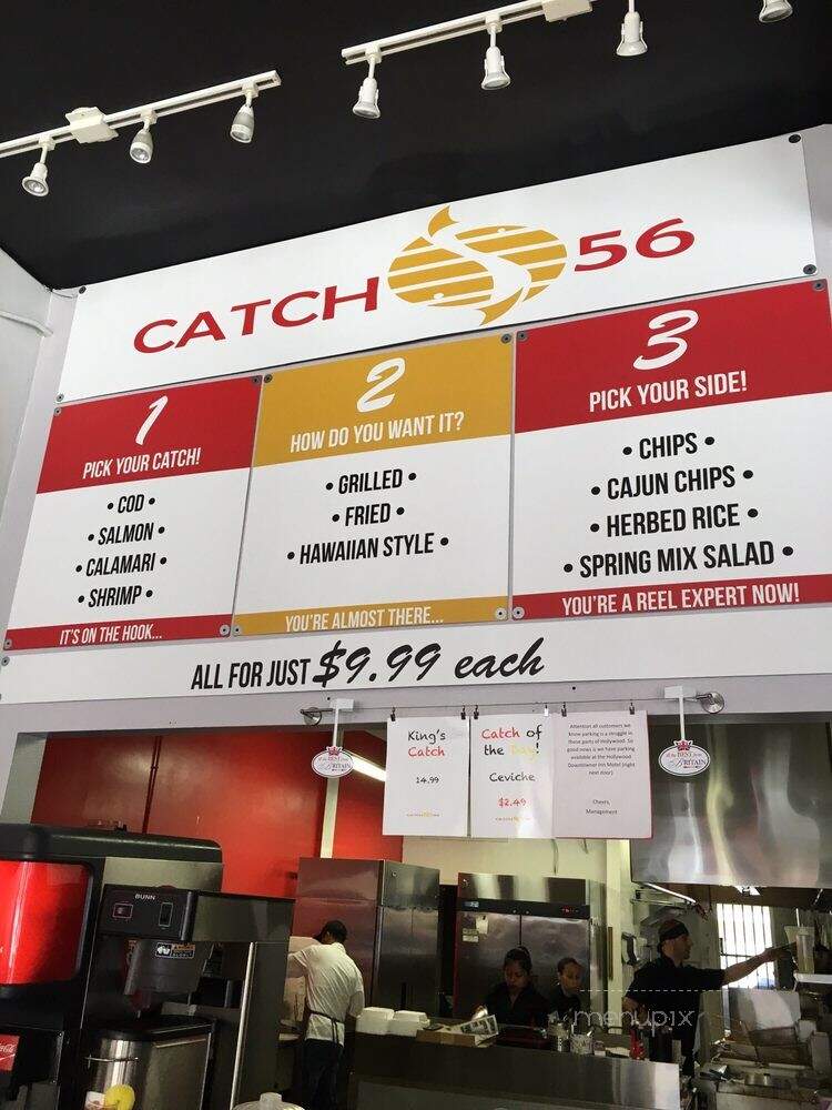 Catch 56 - Los Angeles, CA menu_pic