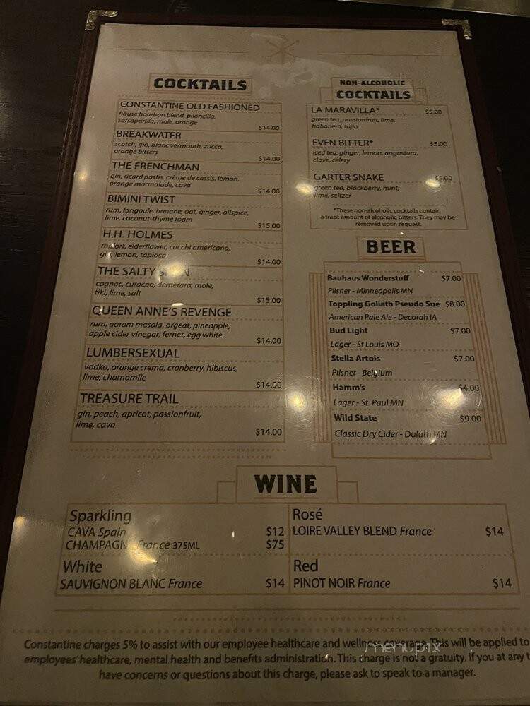 Constantine - Minneapolis, MN menu_pic
