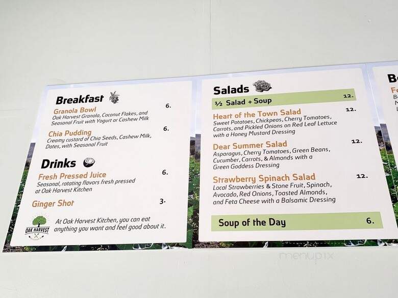 Core Kitchen - Oakland, CA menu_pic