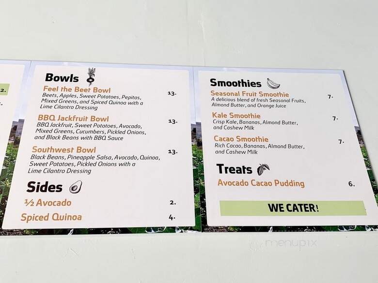 Core Kitchen - Oakland, CA menu_pic