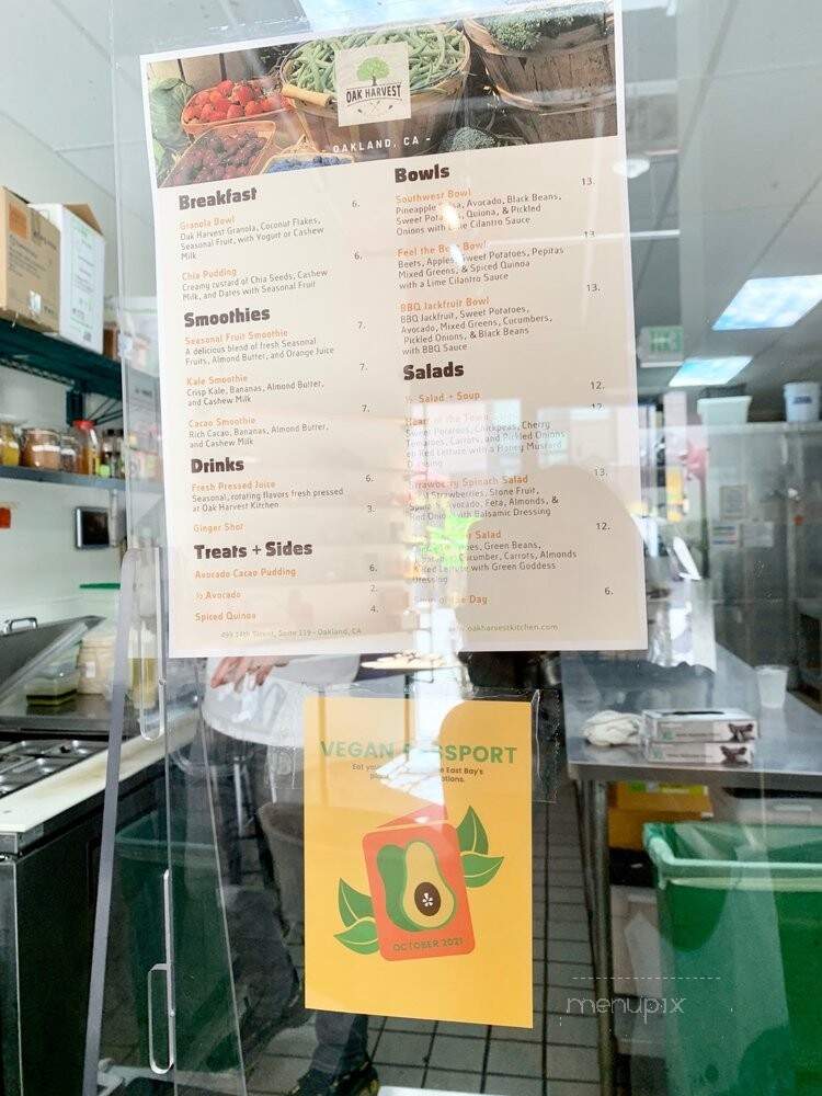 Core Kitchen - Oakland, CA menu_pic