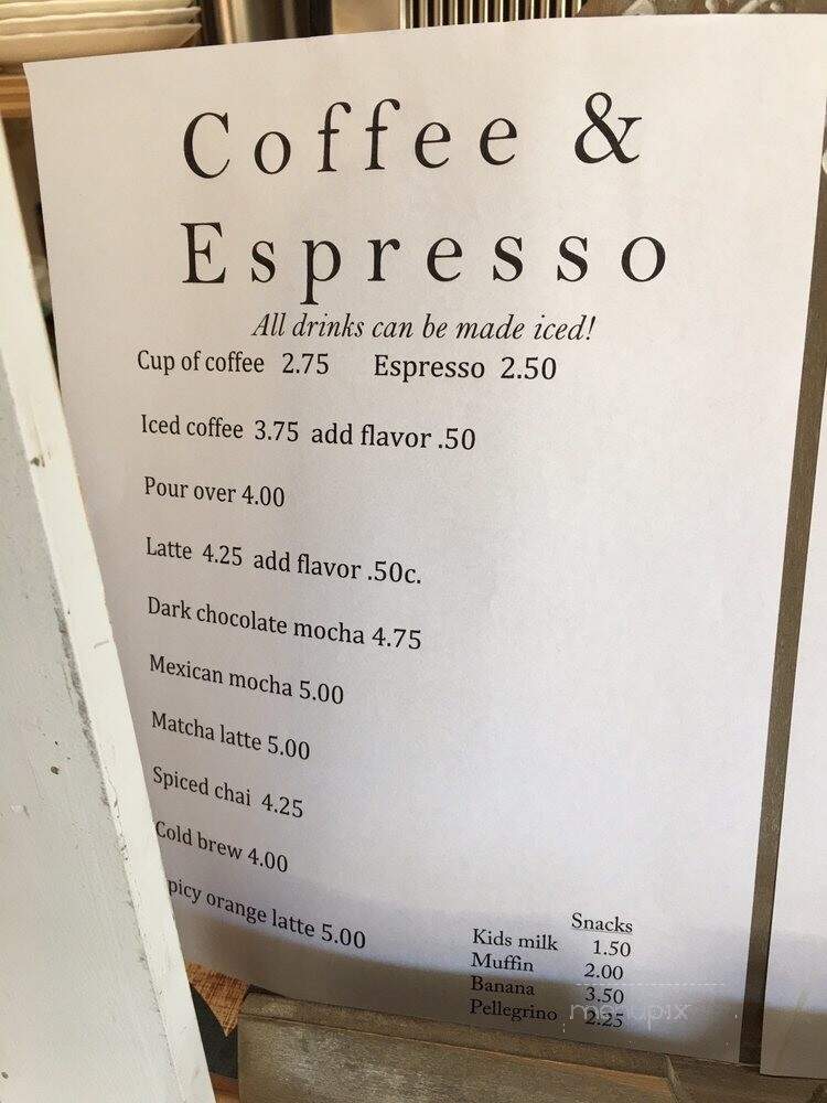 Dane Coffee Roasters - San Diego, CA menu_pic