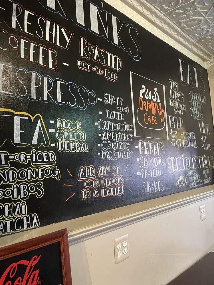 Deja Brew Cafe - Warrenton, VA menu_pic