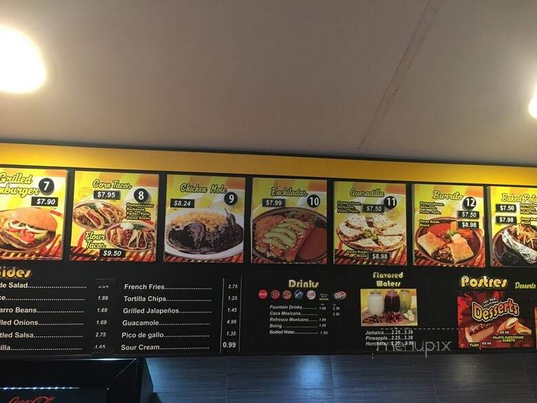 El Pollo Regio - Dallas, TX menu_pic