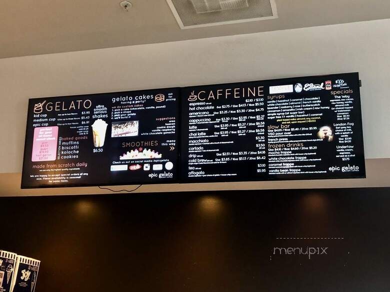 Epic Gelato - Flower Mound, TX menu_pic