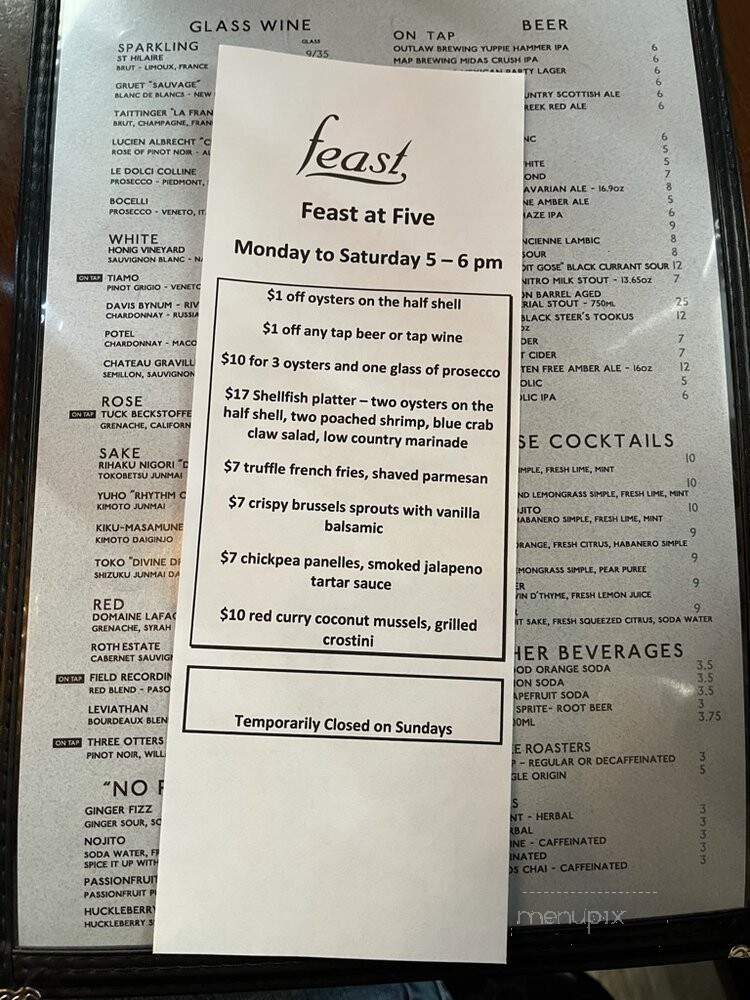 Feast Raw Bar & Bistro - Bozeman, MT