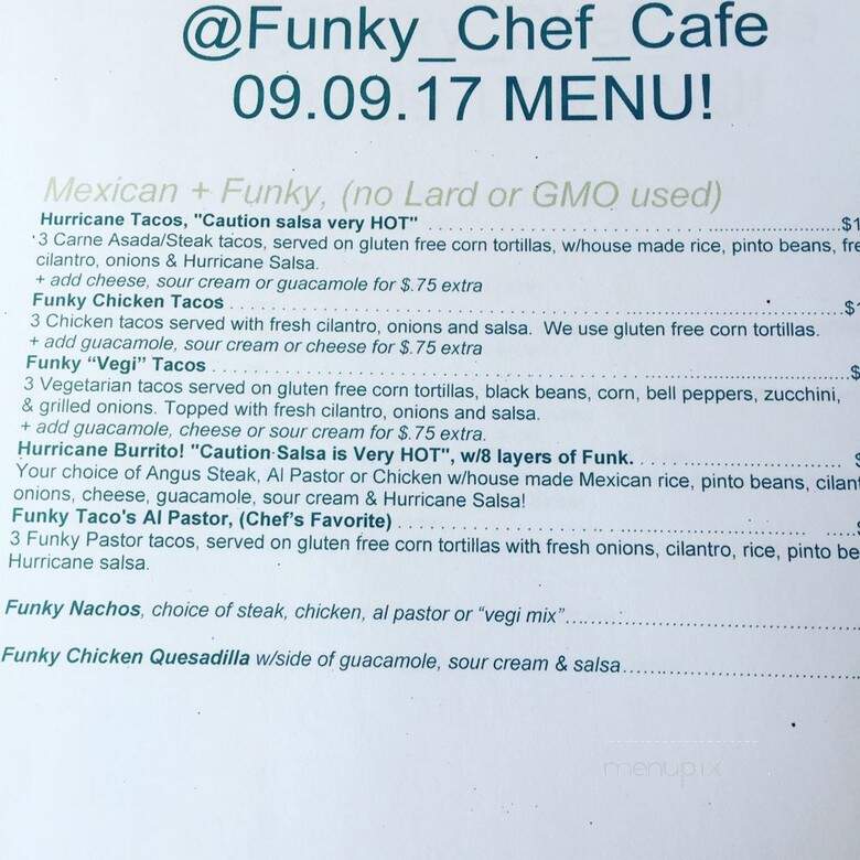 Funky Chef Cafe Truck - Culver City, CA