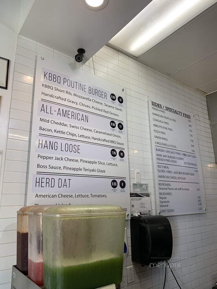 GD Bro Burger - Signal Hill, CA menu_pic