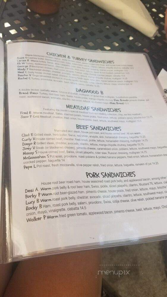 Jerry's - Chicago, IL menu_pic