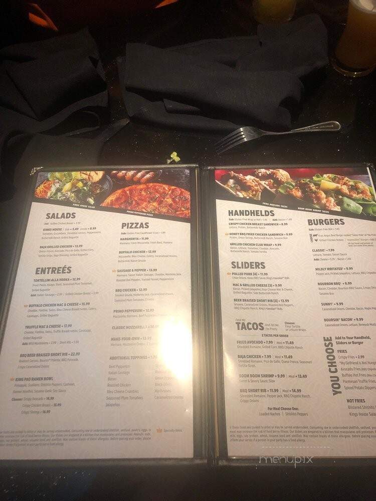 Kings Lincoln Park - Chicago, IL menu_pic