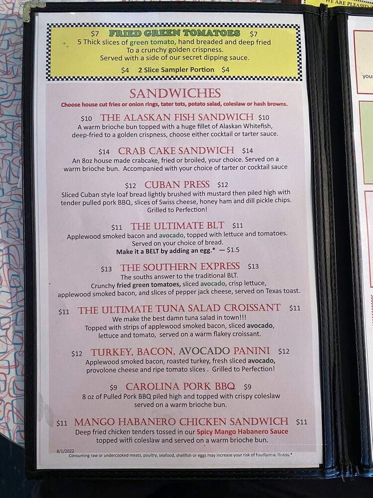 Little Dog Diner - Norfolk, VA menu_pic