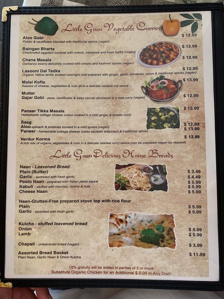 Little Goan Indian Cafe - Novato, CA