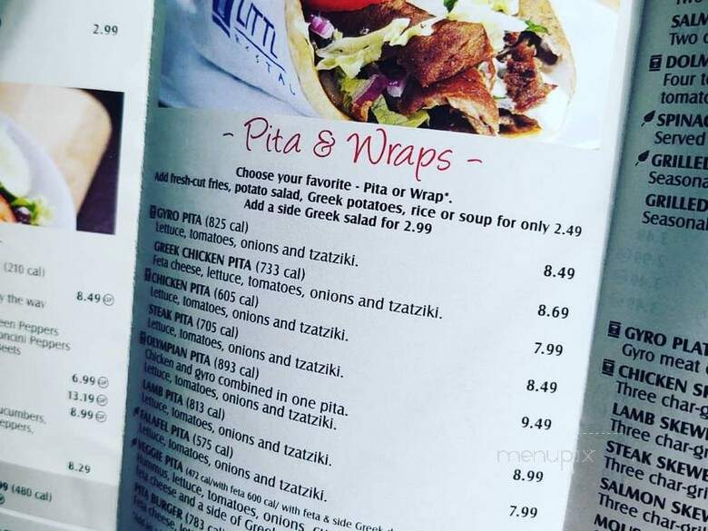 Little Greek - Clearwater, FL menu_pic