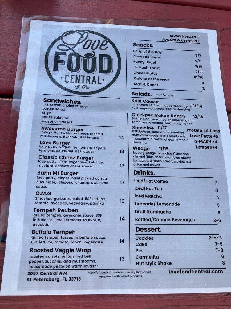Love Food Central - Saint Petersburg, FL