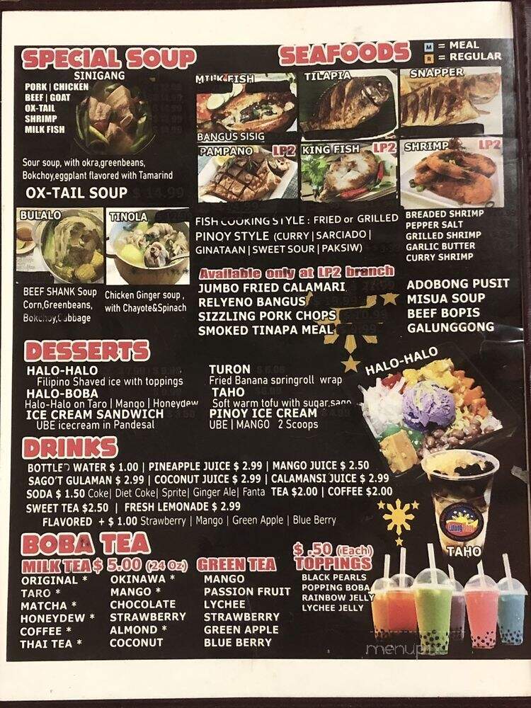 Lutong Pinoy Filipino Cuisine - Pembroke Pines, FL menu_pic