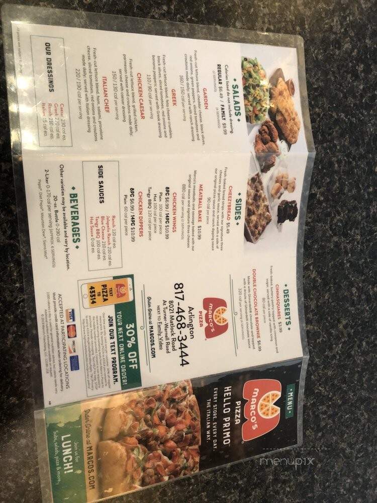 Marco's Pizza - Arlington, TX