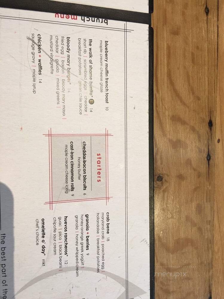 Matchbox - Woodbridge, VA menu_pic