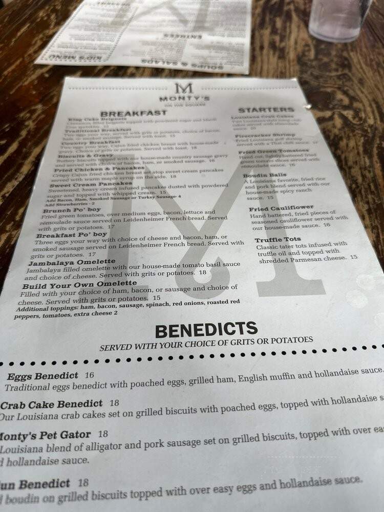 Monty's on the Square - New Orleans, LA