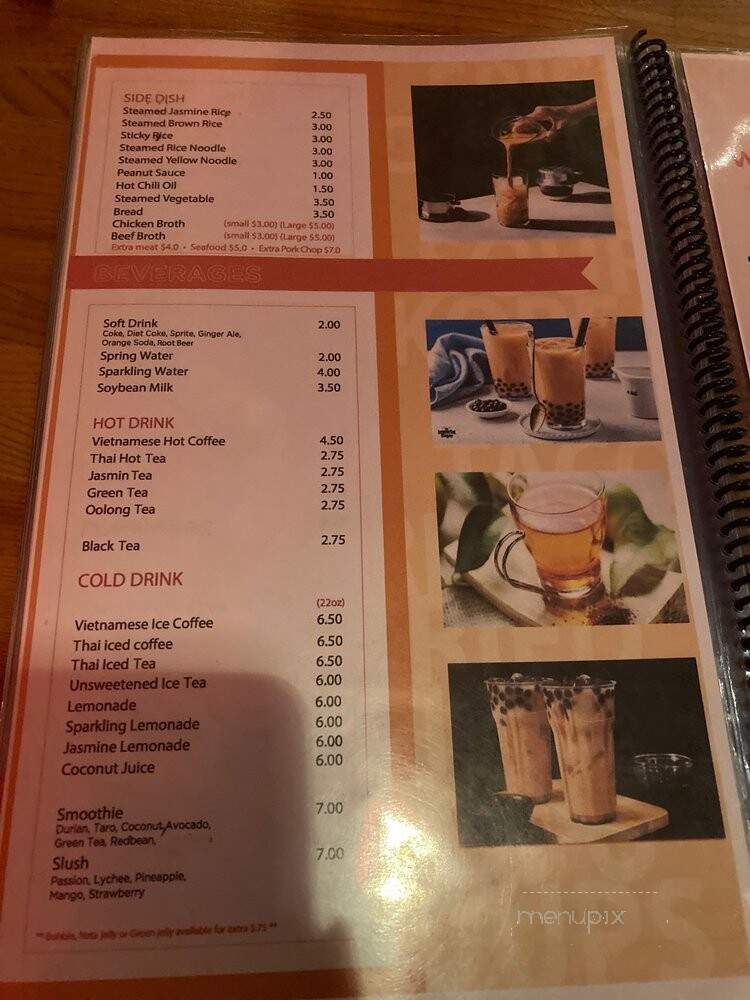 Pho 1 Waltham - Waltham, MA menu_pic