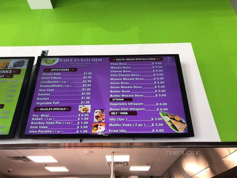 Rajula's Kitchen - Plano, TX menu_pic