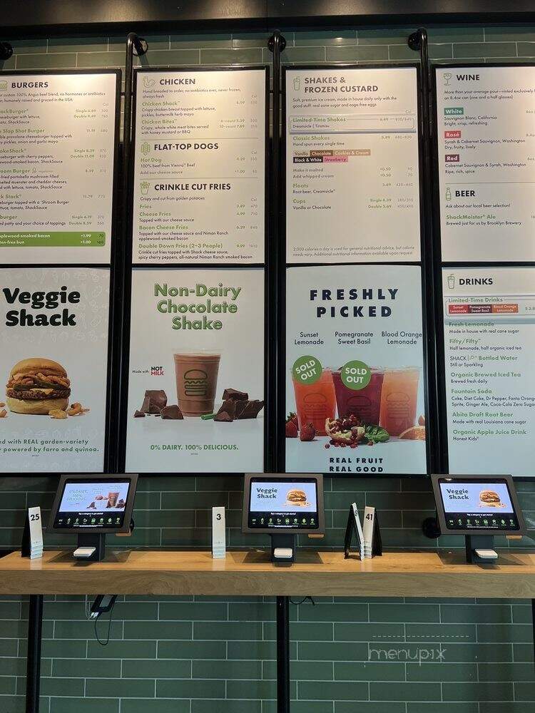 Shake Shack - Las Vegas, NV menu_pic