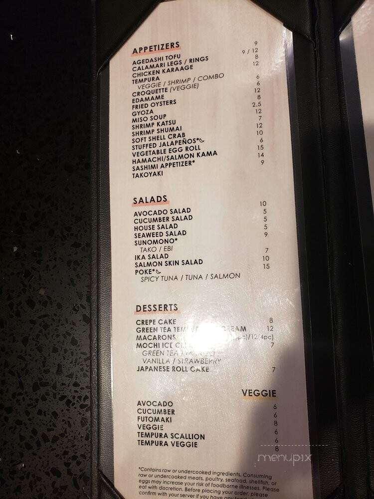 Sumo Sushi - Maple Valley, WA menu_pic