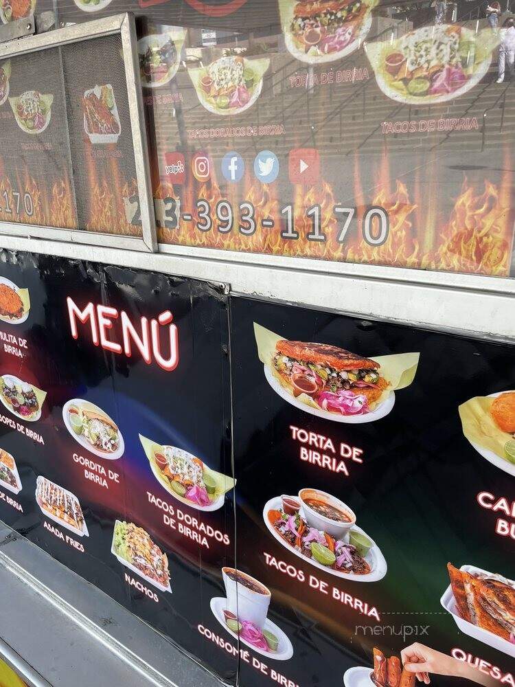 El Tauro Tacos - Los Angeles, CA menu_pic