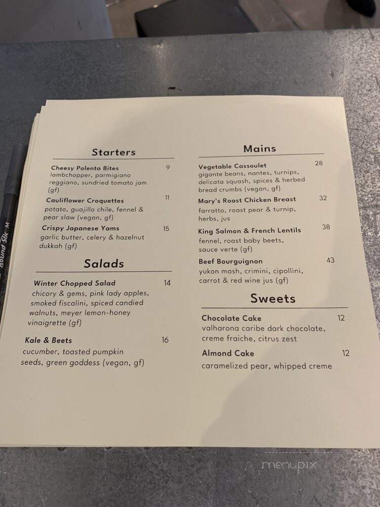 The Bear's Lair - Berkeley, CA menu_pic