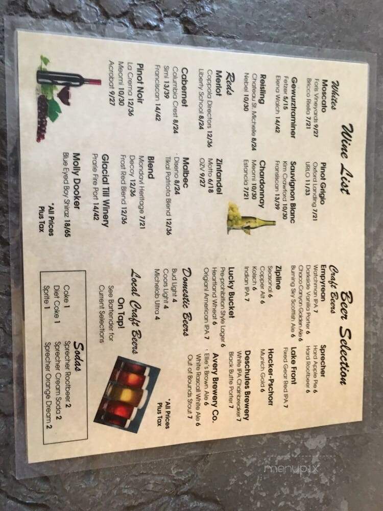 The Stave - Papillion, NE menu_pic