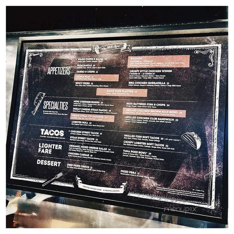 The Still - Las Vegas, NV menu_pic