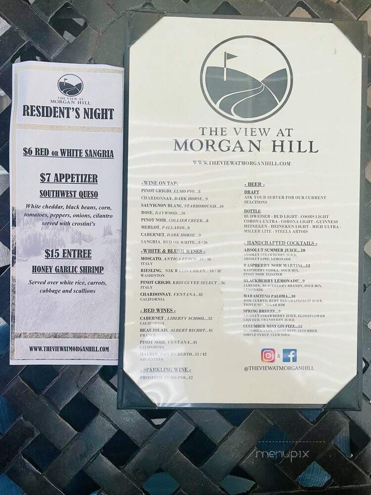 The View at Morgan Hill - Easton, PA menu_pic