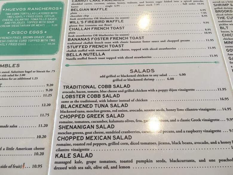 Toast - Red Bank, NJ menu_pic