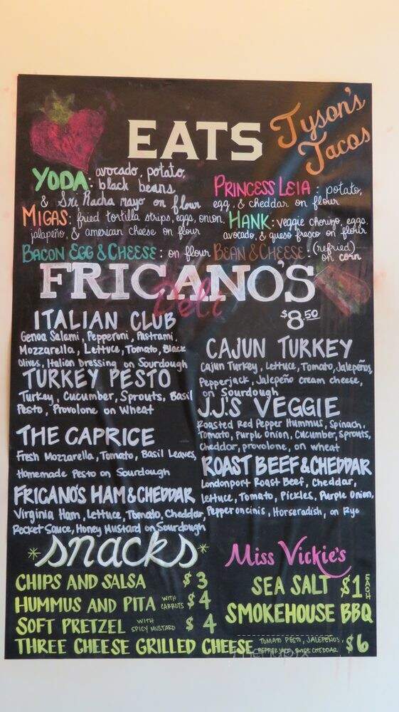 Two Hands Coffee - Austin, TX menu_pic