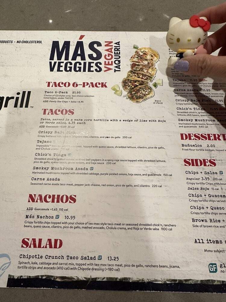 Veggie Grill - Woodland Hills, CA menu_pic