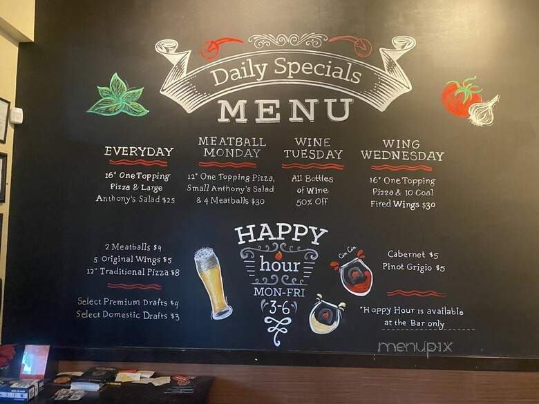 Anthony's Coal Fire Pizza - Miramar, FL menu_pic