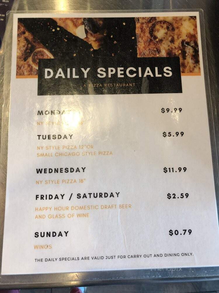Big City Pizza - Winter Springs, FL menu_pic