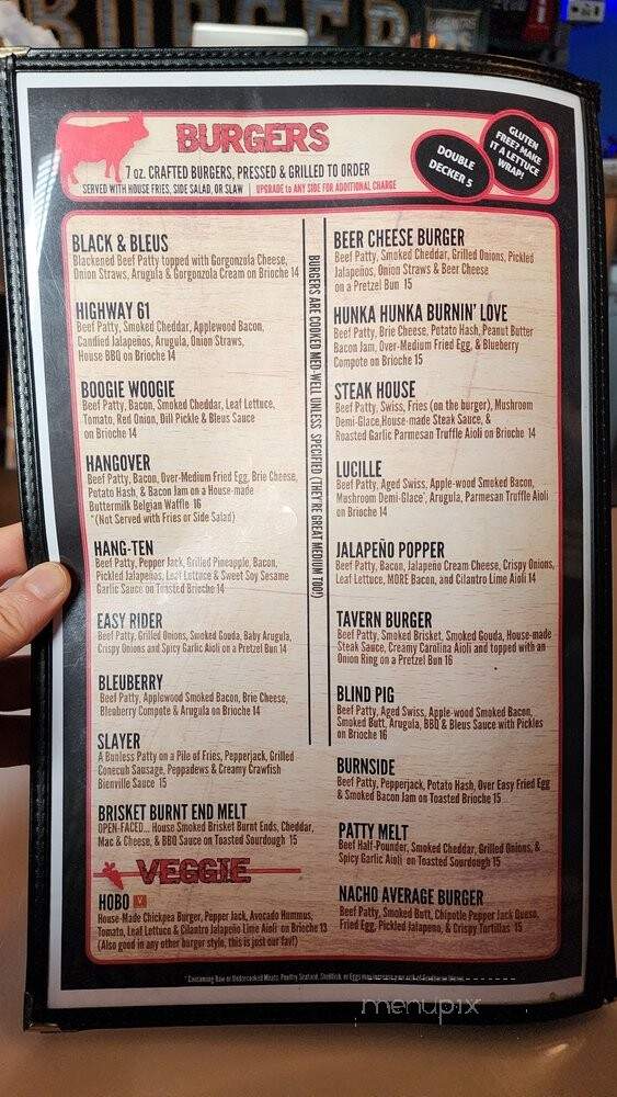 Bleus Burger - Foley, AL menu_pic