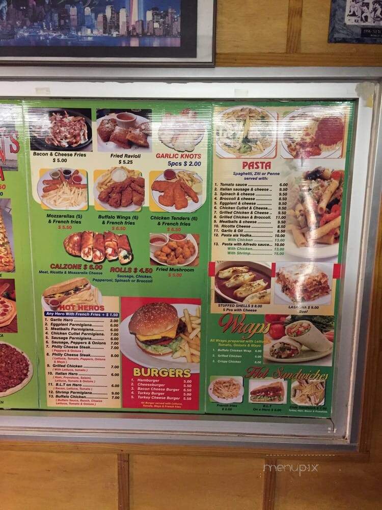 Brooklyn's Pizzeria - Harrisburg, NC menu_pic