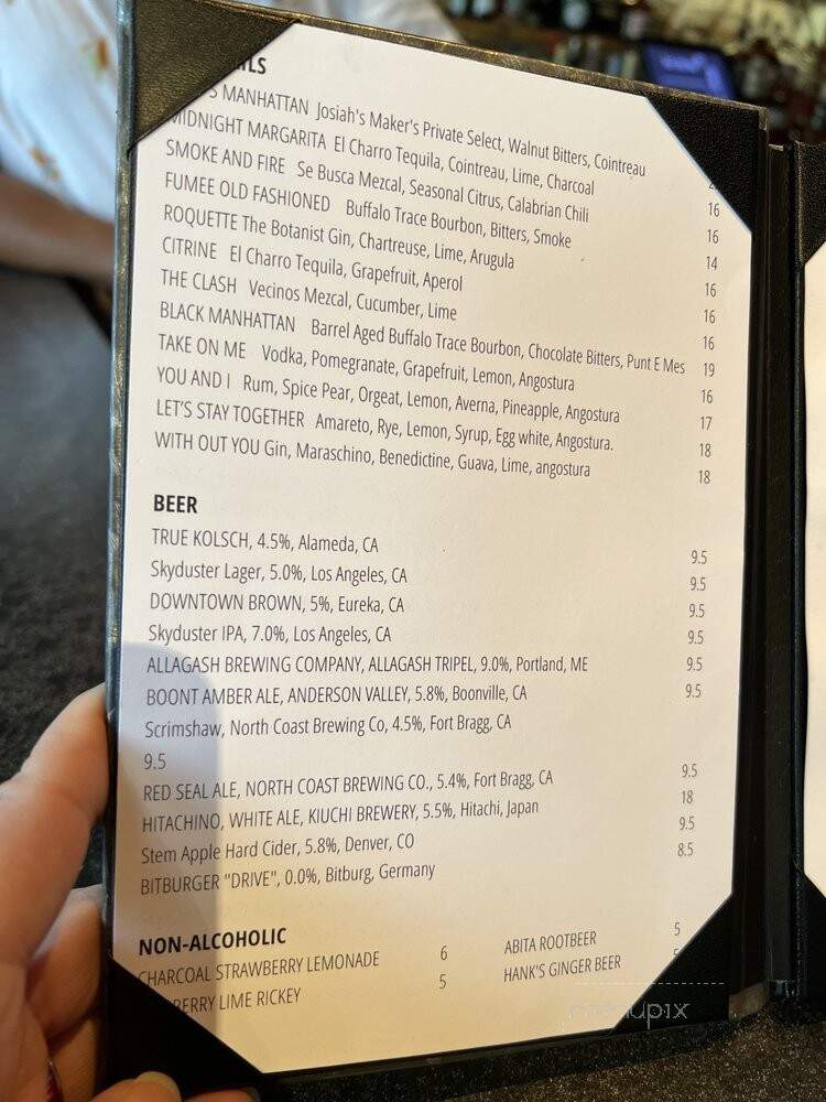 Charcoal Venice - Marina Del Rey, CA menu_pic