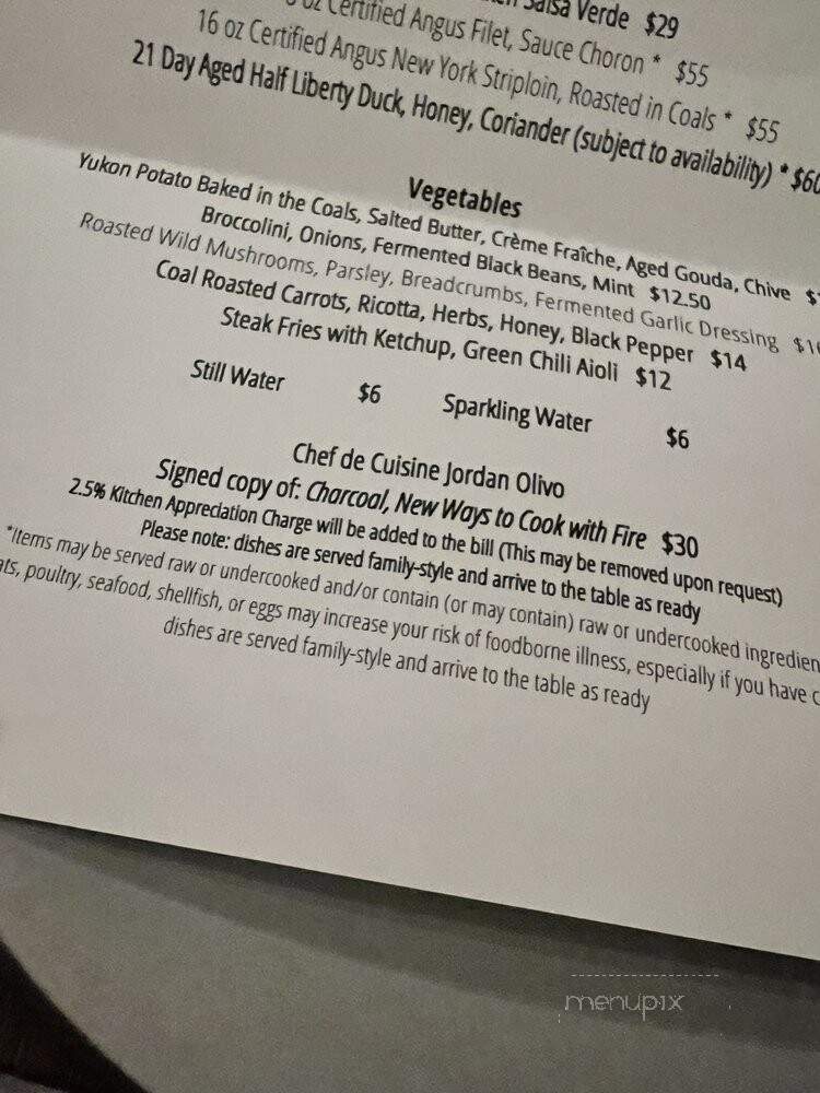 Charcoal Venice - Marina Del Rey, CA menu_pic